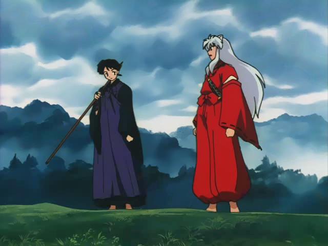 Otaku Gallery  / Anime e Manga / Inu-Yasha / Screen Shots / Episodi / 017 - L`inchiostro insanguinato del pittore infernale / 022.jpg